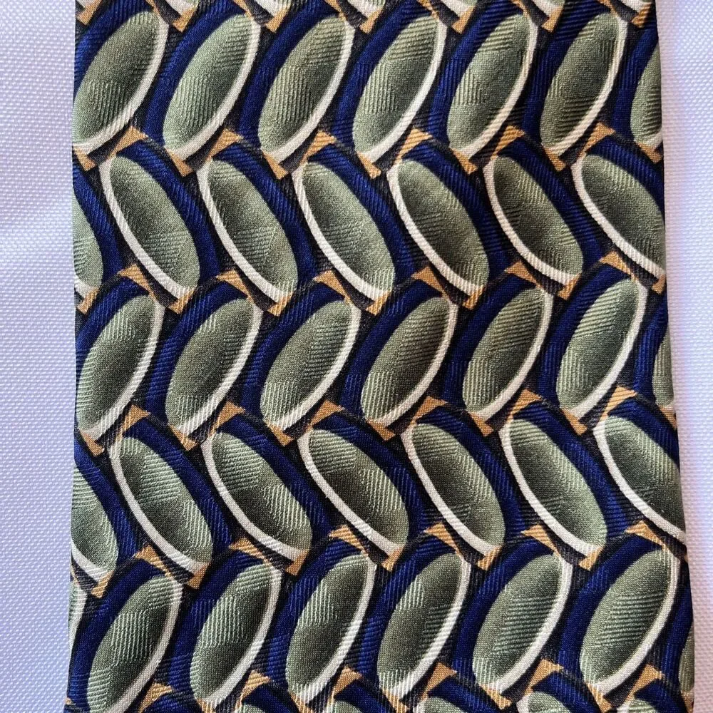Oscar De La Renta Men’s Silk Tie Lot Of 2